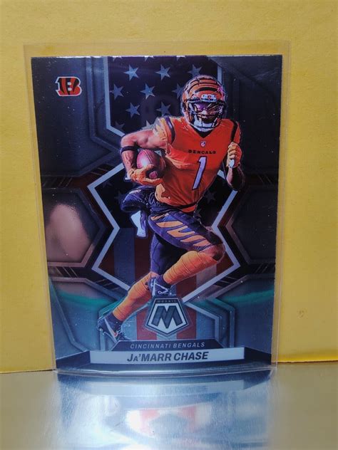 Panini Mosaic Jamarr Chase National Pride Edition Bengals