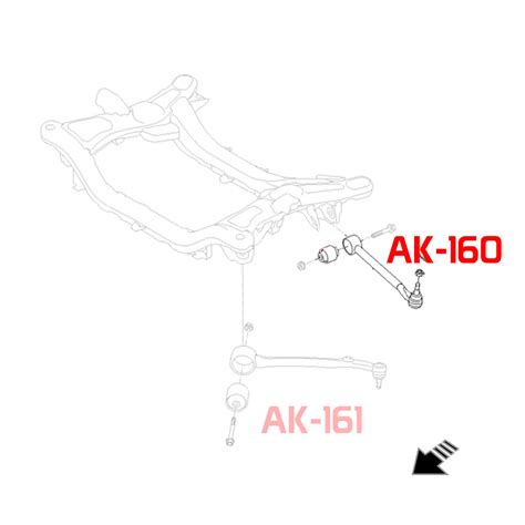 Adjustable Front Lower Control Arms Hyundai Genesis Coupe