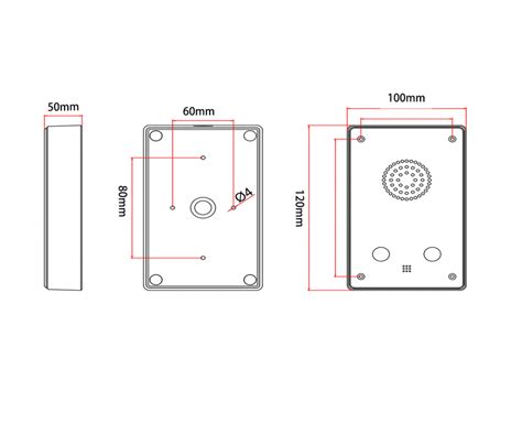 Sistema de intercomunicación de audio HeoZ Weatherproof Telephone