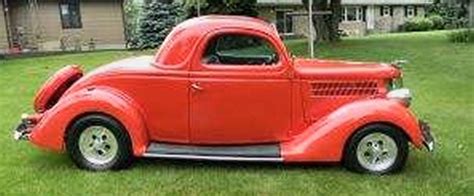 1936 Ford 3 Window All Steel Coupe