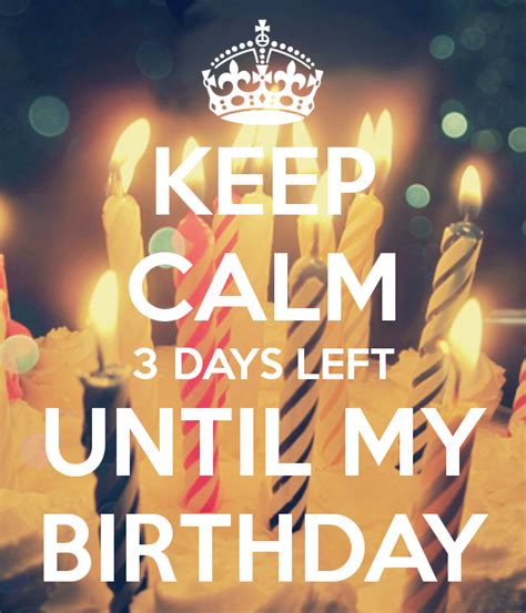 4 Days Until My Birthday Idalias Salon