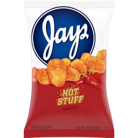 Jays Potato Chips Hot Stuff 10 Oz Bag 10 Oz Ralphs