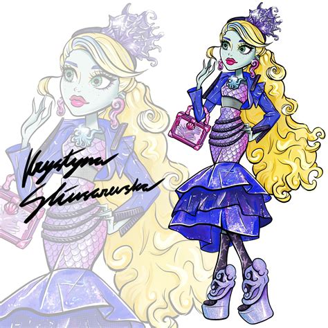 Artstation Monster High Fanart Lagoona Blue