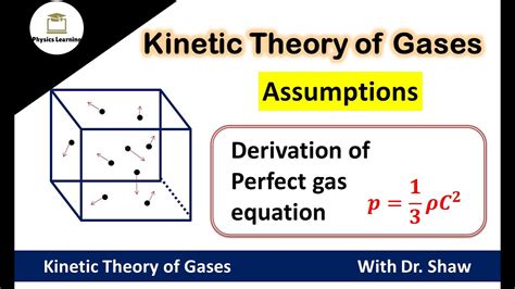 Kinetic Theory Of Gases Assumption Introduction Derivation Of