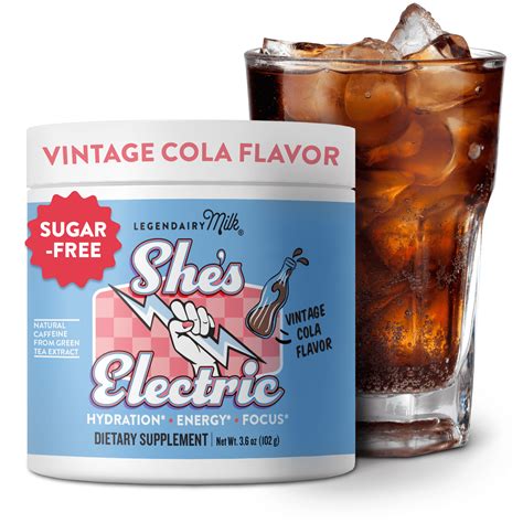 She’s Electric™ Energy Drink Powder | Electrolytes & Green Tea Extract