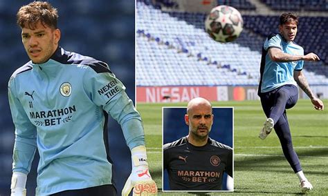 Man City Keeper Ederson Backs Up Bold Champions League Final Penalty Claim With Training Strike