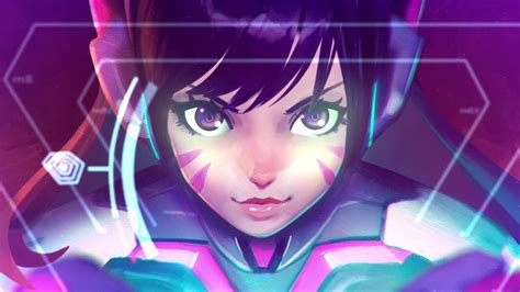 Dva Overwatch Fully Animated Archives Live Wallpaper