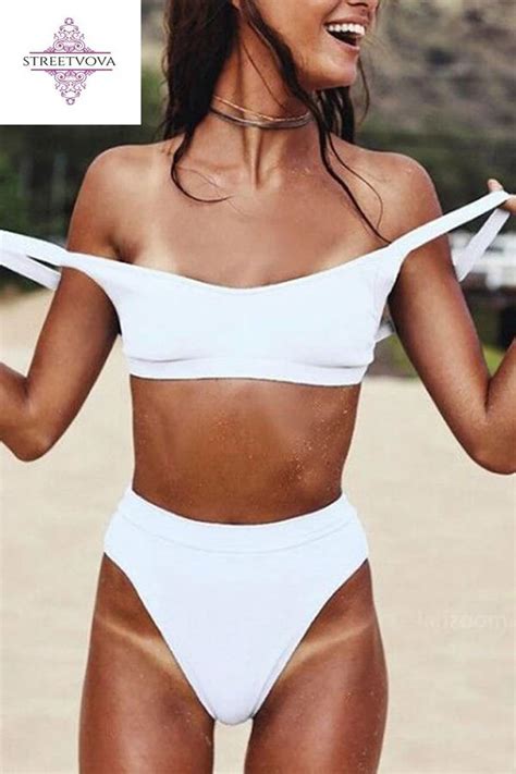 Spaghetti Strap Plain Bikini In Plain Bikini Bikinis Bikini