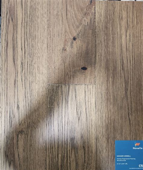 Orwell Novella 6 12 Hickory Engineered Hardwood Focus On Flooring