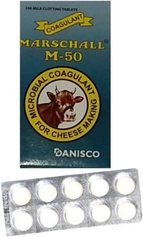 Cuajo Marschall Pastillas Coagulante Original De Calidad Para Hacer