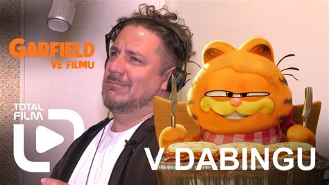 Garfield ve filmu 2024 Michal Holán jako GARFIELD YouTube