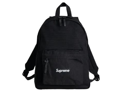 Nicefeetth Supreme Canvas Backpack Fw20 Black Th