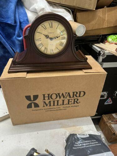 Howard Miller Hampton Dual Chime Mantle Clock 630 150 Oak New In Box Never Used 4226100932