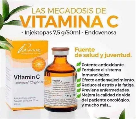 Vitamina C Endovenosa Mega Dosis Cuotas Sin Inter S