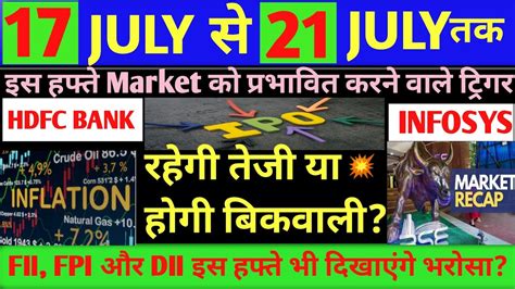 इस हफ्ते के 7 Trigger Point💥 Letest Stock Market News💥dalal Street Week