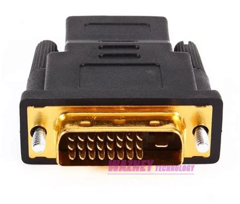 Dvi D 24 1 Male Dvi To Hdmi Female Adapter Converter Connector Head