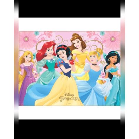 PAINEL TNT Decorativo PRINCESAS DISNEY Shopee Brasil