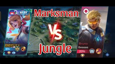 Wanwan Vs Bruno Jungler Wanwan Top Marksman In Rank Now Wanwan