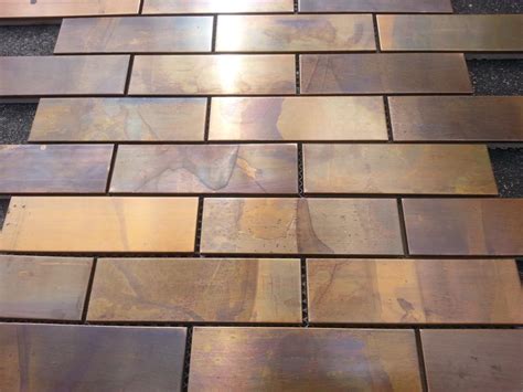 Copper Mosaic Tiles