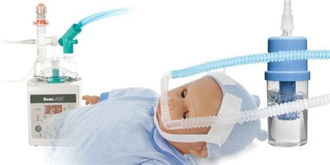 An Infant Is In The Hospital With Oxygen And Breathing Apparatuss