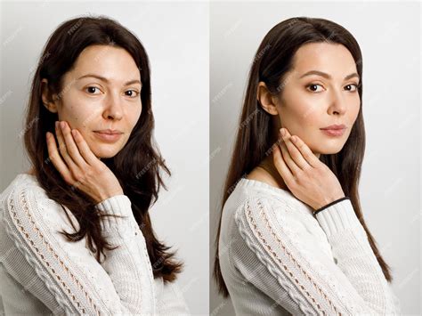 before after makeup pictures 6