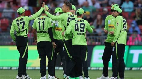 Sydney Thunder Vs Melbourne Stars Big Bash League Match No