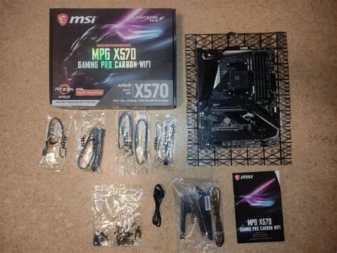 Carte M Re Msi Mpg X Gaming Pro Carbone Wifi Am Amd Ryzen B