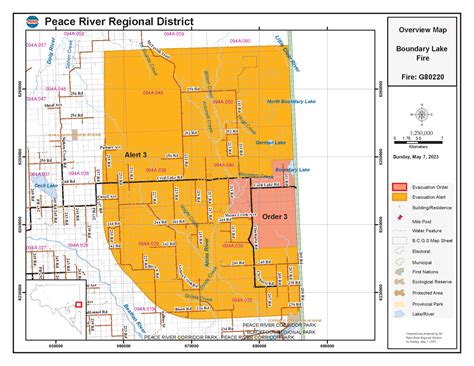 Wildfire Evacuations Community Update Peace River Regional District