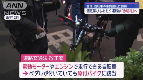 【携帯使用1万2000円】急増！自転車の悪質違反に「反則金」 “青切符”導入を閣議決定