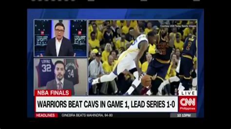 Cnn Philippines Segment Nba Finals Analysis Youtube