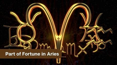 Part Of Fortune In Aries A Comprehensive Guide Eastrohelp