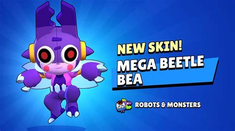 Mega Beetle Bea Brawl Stars Youtube