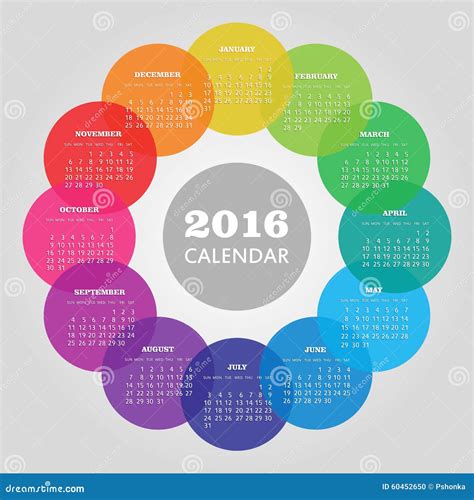 Circle Year Calendar Leola Nikolia