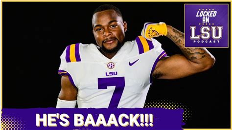 Bringing Boutte Back Why Kayshon Boutte S Return To Lsu Football Is