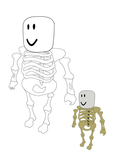 Roblox Skeleton Coloring Pages 2 Free Coloring Sheets 2021 Coloring Pages Free Coloring