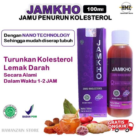 Jual Jamu Obat Penurun Kolesterol Lemak Darah Asam Urat Jamkho Original