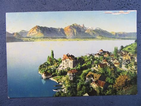 AK BEO GUNTEN AM THUNERSEE 1916 Kaufen Auf Ricardo