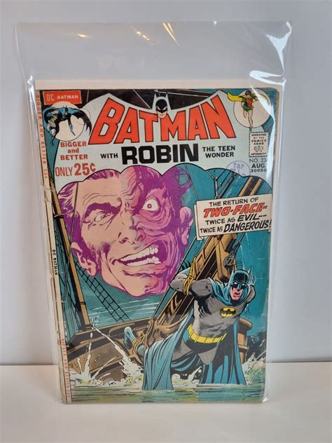 BATMAN WITH ROBIN 234 1971 DC COMICS KEY ISSUE 1st APP SILVER AGE TWO