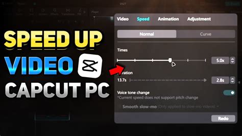 How To Increase Video Speed In CapCut PC Tutorial YouTube