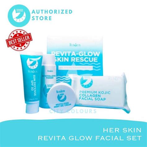 Her Skin Revita Glow Skin Rescue Rejuvinating Set Lazada Ph