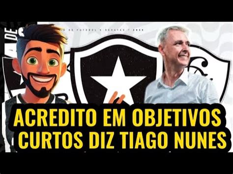 Coletiva De Apresenta O De Tiago Nunes Acredito Em Objetivos