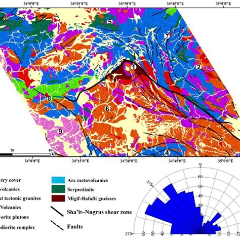 A Geologic Map Reflects The Distribution Of The Rock Types In The