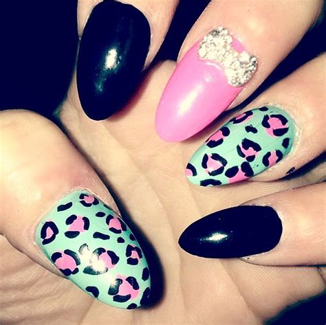 Lovin These Leopard Stiletto Nails