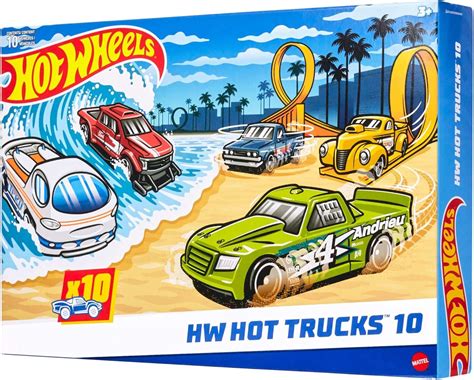 Hot Wheels Set Da Truck Acrobatici Utilitari Da Corsa E Altri