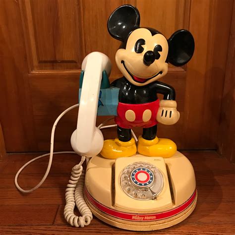 限定モデル Mickey Mouse Phoneヴィンテージ ミッキーマウス 電話機