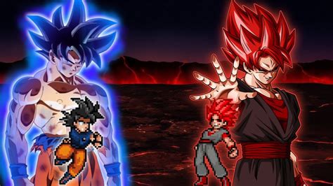 Son Goku Mui Jus All Form New Vs Evil Goku Tp Op All Form In