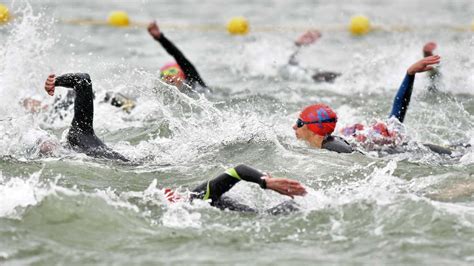 Arena Alpen Open Water Cup Grad Wassertemperatur Wind Und Wellen