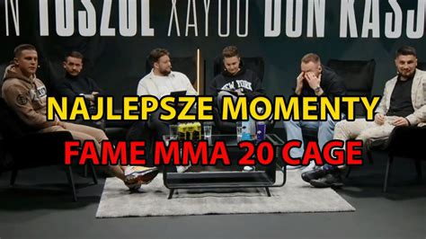 NAJLEPSZE MOMENTY FAME 20 CAGE SPECIAL Don Kasjo Tuszol Xayoo