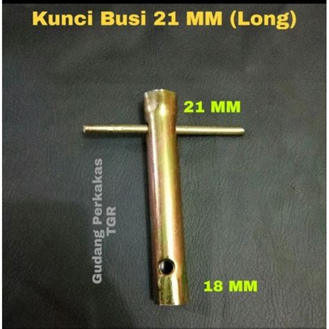 Jual Kunci Busi 21MM PANJANG Pembuka Busi Mobil Motor Genset 21 MM