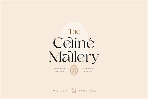 Valky Classic Modern Typeface Behance